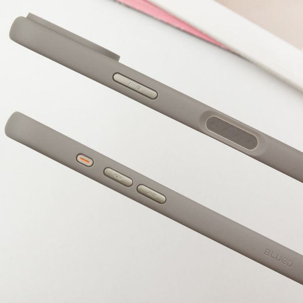 TPU+PC чохол Blueo Skin Friendly Frosted with MagSafe для Apple iPhone 16 Pro (6.3") Grey 777-07924 фото