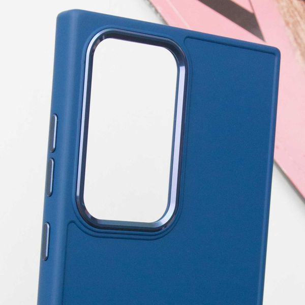 Чохол TPU Bonbon Metal Style для Samsung Galaxy S23 Ultra Denim Blue 555-02814 фото