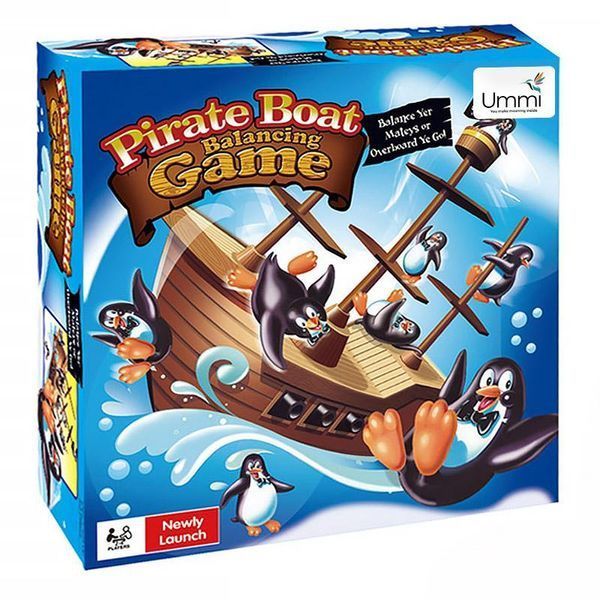 Настольная интерактивная игра Ummi 707-61 Pirate Boat Balancing Game 656-03391 фото