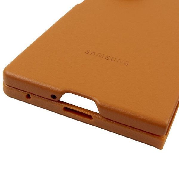 Кожаный чехол Leather Case для Samsung Galaxy Z Fold7 Tan 777-07995 фото