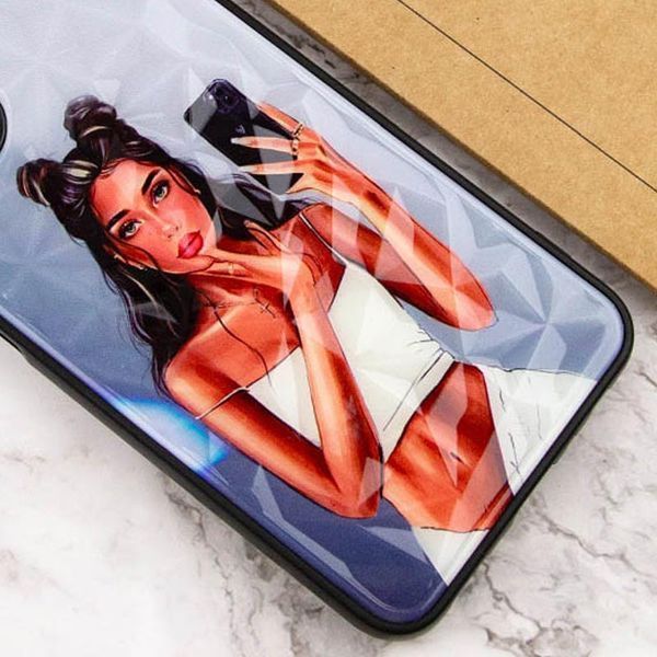 TPU+PC чохол Prisma Ladies для Xiaomi Redmi A3 Black in White 777-07445 фото