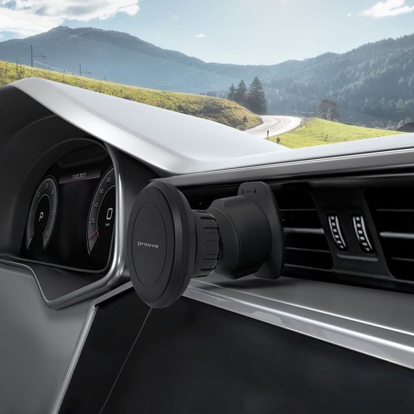 Автоутримувач Proove Strong Magnetic Air Outlet Car Mount black 656-02639 фото