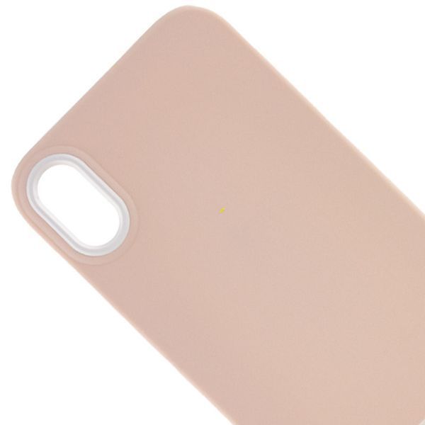Чохол TPU+PC Bichromatic для Apple iPhone X / XS (5.8") Grey-beige / White 555-03896 фото