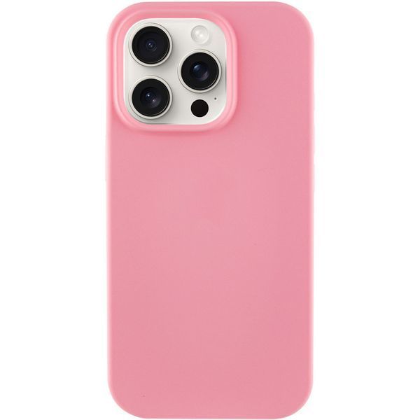 Силіконовий чохол Silk Full Protective для Apple iPhone 16 Pro (6.3") Light pink 777-10127 фото