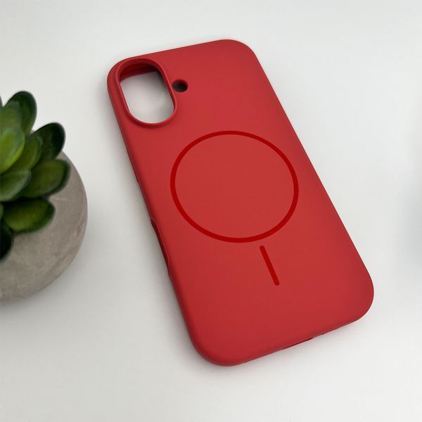 Чохол для смартфона Silicone Case Magnetic для Apple iPhone 17 Camelia 666-04110 фото
