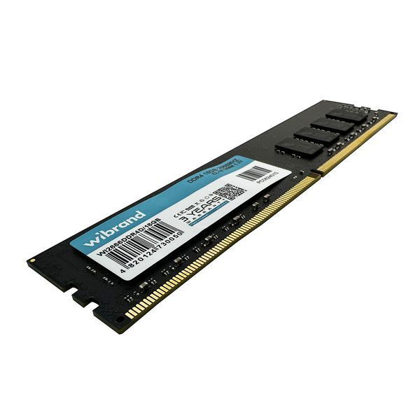 Оперативна пам'ять DDR4 Wibrand 16GB 2666MHz CL19 DIMM WI2666DDR4D/16GB фото