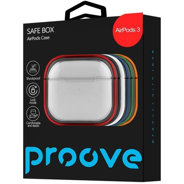 Чохол Proove Safe Box Case AirPods 3 Black 656-05093 фото