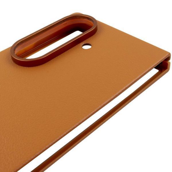 Кожаный чехол Leather Case для Samsung Galaxy Z Fold7 Tan 777-07995 фото