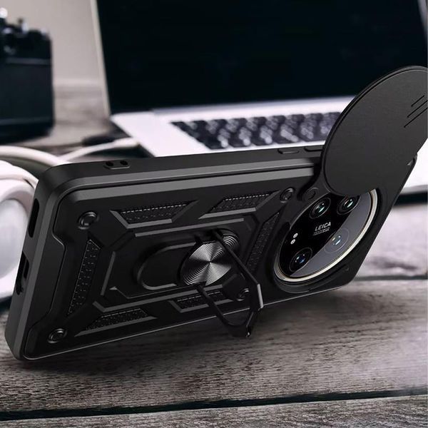 Чохол Ummi Camshield Serge Ring для Xiaomi 15 Ultra Black 656-08649 фото