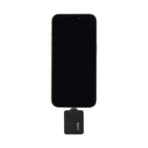 Портативный SSD Apacer AS714 1TB USB 3.2 Gen.2 Read/Write 1000MB/s Black AP1TBAS714B-1 фото