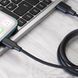 Кабель Proove Striped Silicone USB to Lightning (1m) Black CCSS00001101 фото 4
