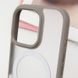 TPU+PC чохол Blueo Skin Friendly Frosted with MagSafe для Apple iPhone 16 Pro (6.3") Grey 777-07924 фото 5