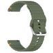 Силиконовый ремешок Wavy для Smart Watch 20mm Dark Olive 212-01678 фото 2