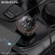 АЗУ с FM-модулятором BOROFONE BC59 Heroic car BT FM transmitter Black 6941991117312 фото 5