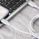 Кабель Proove Striped Silicone USB to Lightning (1m) Black CCSS00001101 фото 3