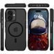 Чохол TPU Space Octagon with MagSafe для Apple iPhone 17 (6.3") Carbon Black 777-09043 фото 3