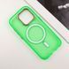 Чехол TPU+PC Lily with MagSafe для Apple iPhone 13 Pro (6.1") Neon Green 214-03624 фото 4