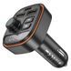 АЗУ с FM-модулятором BOROFONE BC59 Heroic car BT FM transmitter Black 6941991117312 фото 4