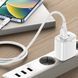 Кабель Proove Soft Silicone USB to Type-C 2.4A (1m) white 656-02595 фото 5