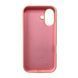 Силиконовый чехол для iPhone 16 Grapefruit 666-01169 фото 2