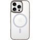 TPU+PC чохол Blueo Skin Friendly Frosted with MagSafe для Apple iPhone 16 Pro (6.3") Grey 777-07924 фото 1