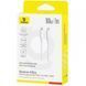 Кабель Baseus Silky Series Fast Charging Type-C to Type-C 100W (1m) White P10377704213-00 фото 2