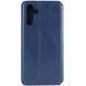 Шкіряний чохол-книжка GETMAN Cubic для Samsung Galaxy A05s Синій 555-01765 фото 2