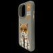 Чохол TPU+PC Nimmy 3D with Metal Buttons для iPhone 15 Cat Grey 656-02528 фото 2