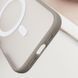 TPU+PC чохол Blueo Skin Friendly Frosted with MagSafe для Apple iPhone 16 Pro (6.3") Grey 777-07924 фото 6