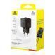 Сетевое зарядное устройство Baseus Palm Fast Charger 1C 20W EU Cluster Black P10111602113-00 фото 2