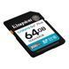 Карта памяти SDXC (UHS-1 U3) Kingston Canvas Go! Plus 64Gb class 10 A2 V30 (R200MB/s) SDG4/64GB фото 3