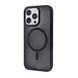 Чохол WAVE Matte Insane Case with Magnetic Ring для iPhone 13 Pro Black 656-07797 фото 1