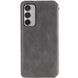 Кожаный чехол-книжка GETMAN Cubic для Samsung Galaxy M35 5G Серый 555-01665 фото 2