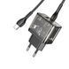 Сетевое зарядное устройство HOCO N34 Dazzling dual-port PD20W+QC3.0 charger set(Type-C to Type-C) Transparent 656-01370 фото 3