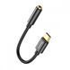 Перехідник AUX Baseus L54 Type-C to 3.5mm Black 209-00277 фото 6