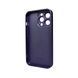 Чехол для смартфона AG Glass Matt Frame Color для iPhone 13 Pro Deep Purple 666-00584 фото 2