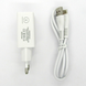Сетевое зарядное устройство WUW T52 1USB 2.4A + кабель Type-C 1 м Белый 209-00105 фото 3