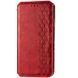 Шкіряний чохол-книжка GETMAN Cubic для Xiaomi Redmi Note 9s / Note 9 Pro / Note 9 Pro Max Червоний 555-01969 фото 1