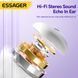Бездротові навушники TWS ESSAGER Shining SL02 White EEJTW-SL02 фото 3