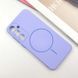 Чохол Silicone Cover Lakshmi Full Camera with MagFit для Samsung Galaxy S24 Бузковий 555-02019 фото 2