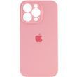 Силіконовый чохол з закритою камерою для iPhone 13 Pro Max Pink 208-00769 фото
