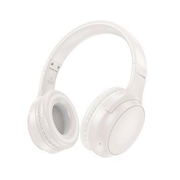 Бездротові навушники BOROFONE BO29 Fascinador BT headphones Milky white 656-01592 фото