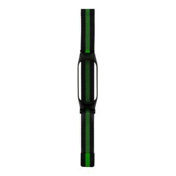 Ремінець для Xiaomi Mi Band 5/6 Milanese Loop Color Black Mint 212-02511 фото