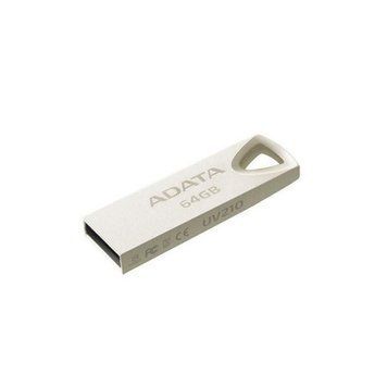 Флеш-накопичувач ADATA USB 2.0 AUV 210 64Gb Golden AUV210-64G-RGD фото