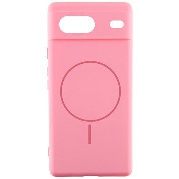 Чехол Silicone Cover Lakshmi Full Camera with MagFit для Google Pixel 8a Розовый 555-02070 фото