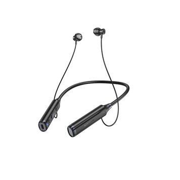 Беспроводные спортивные наушники BOROFONE BE64 Perfect neckband BT elphones Black 656-03914 фото