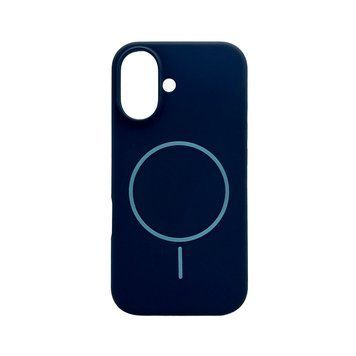 Чохол для смартфона Silicone Case Magnetic для Apple iPhone 17 Dark Blue 666-04111 фото