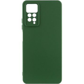 Чохол Silicone Cover Lakshmi Full Camera для Xiaomi Redmi Note 11 Pro 4G/5G / 12 Pro 4G Dark green 777-07037 фото