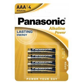 Батарейка Panasonic LR03/AAA Alkaline (4шт) 5410853039334 фото