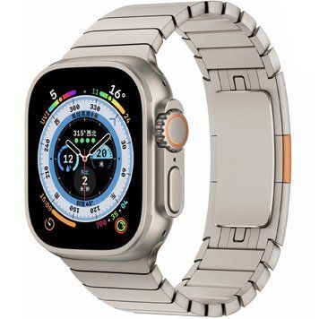 Ремінець Steel для Apple Watch 42(ser.1-3)/44/45/46/49mm (140-190mm) Steel 212-01577 фото